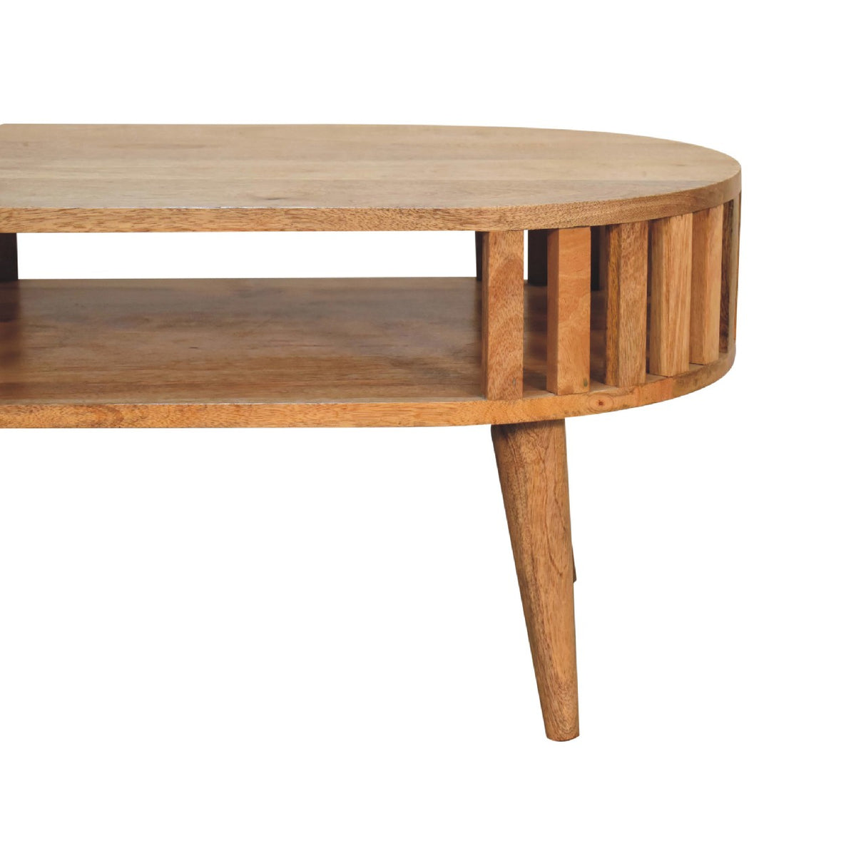 Solid Mango Wood Coffee Table Rectangular - Ariella
