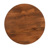 Solid Mango Wood Coffee Table Round - Inverley Designs