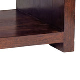 Solid Mango Wood Coffee Table With Undershelf - Toko