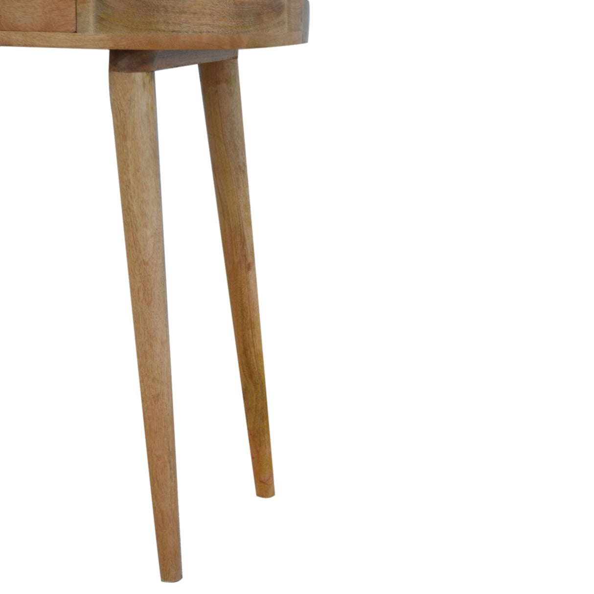 Solid Mango Wood Console Table With 1 Drawer - Albion