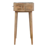 Solid Mango Wood Console Table With 1 Drawer - Albion