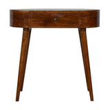 Solid Mango Wood Console Table With 1 Drawer - Albion