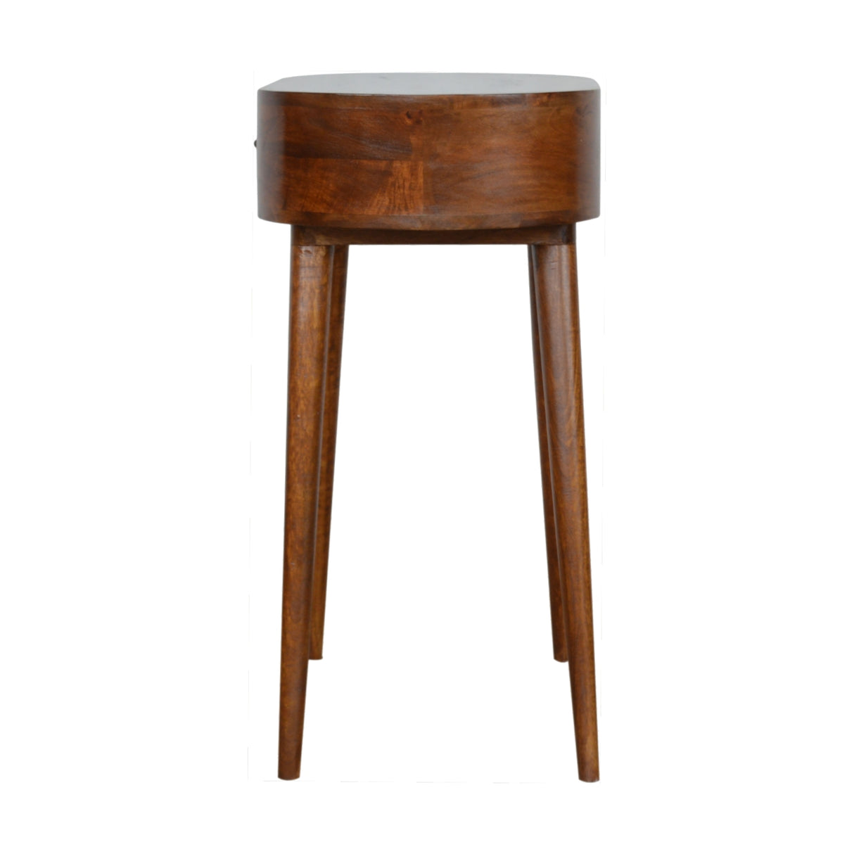 Solid Mango Wood Console Table With 1 Drawer - Albion