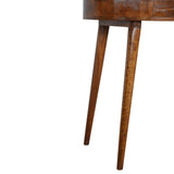 Solid Mango Wood Console Table With 1 Drawer - Albion