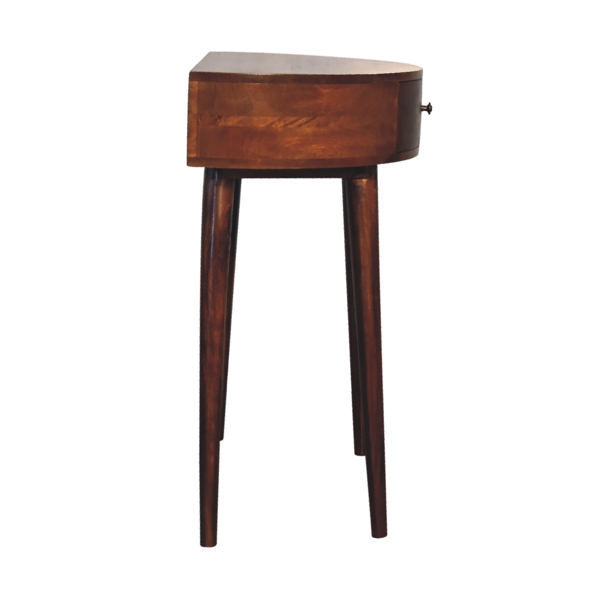 Solid Mango Wood Console Table With 1 Drawer - Odyssey