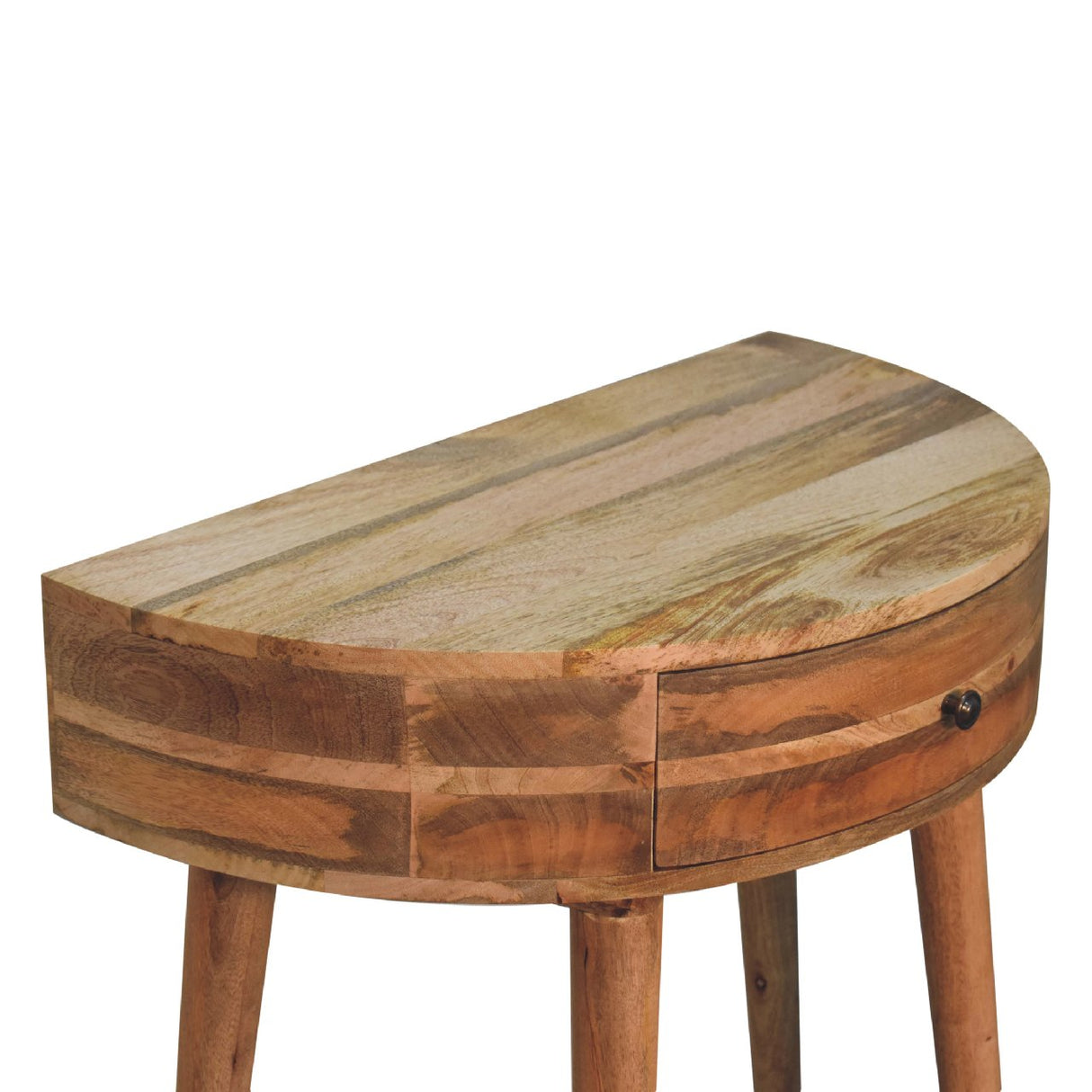 Solid Mango Wood Console Table With 1 Drawer - Odyssey