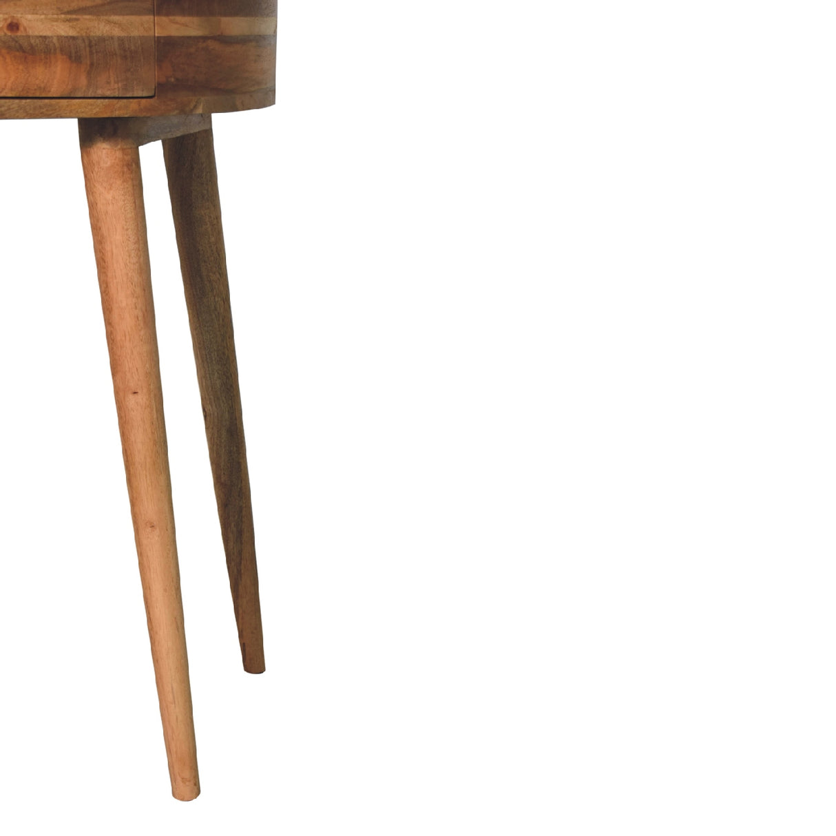 Solid Mango Wood Console Table With 1 Drawer - Odyssey