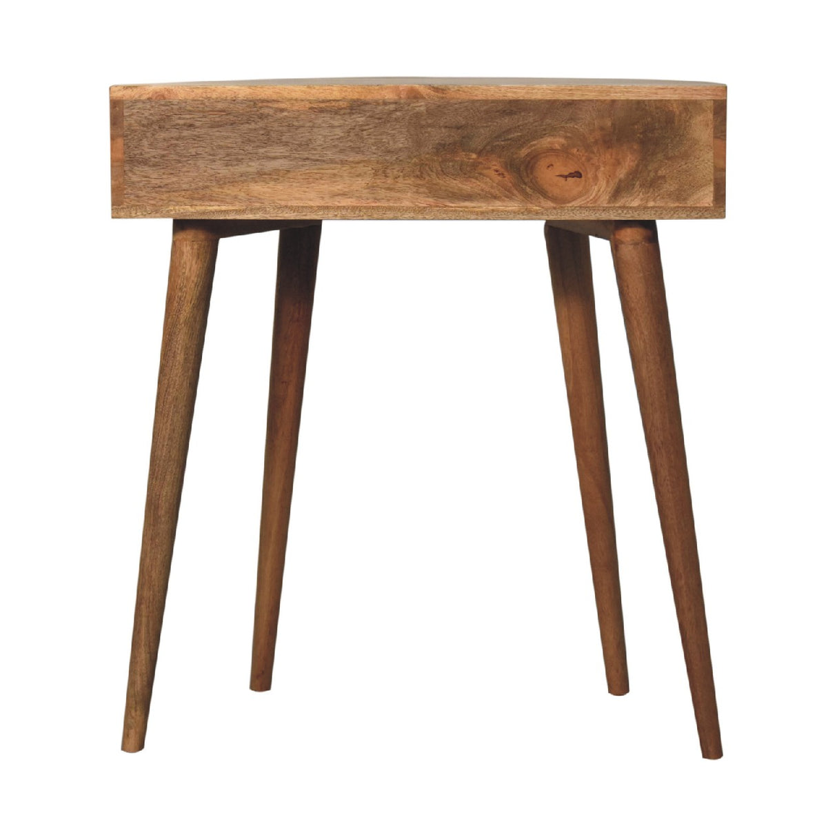 Solid Mango Wood Console Table With 1 Drawer - Odyssey