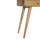 Solid Mango Wood Console Table With 2 Drawers - Coventry