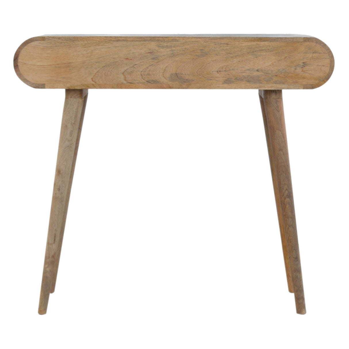 Solid Mango Wood Console Table With 2 Drawers - London