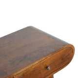 Solid Mango Wood Console Table With 2 Drawers - London