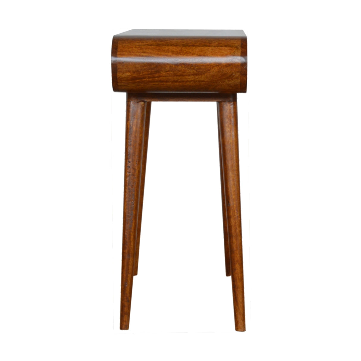 Solid Mango Wood Console Table With 2 Drawers - London