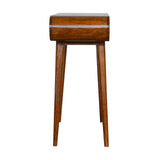 Solid Mango Wood Console Table With 2 Drawers - London