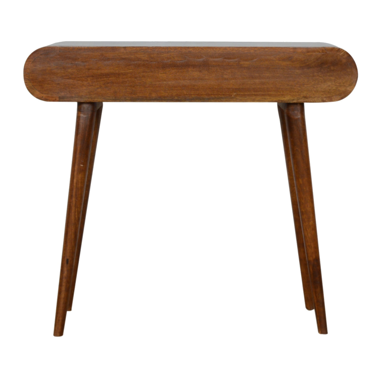 Solid Mango Wood Console Table With 2 Drawers - London