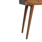 Solid Mango Wood Console Table Aztec With 2 Drawers - Larissa