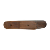 Solid Mango Wood Console Table Floating With 2 Drawers - London
