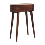 Solid Mango Wood Console Table Mini With 1 Drawer - Albion