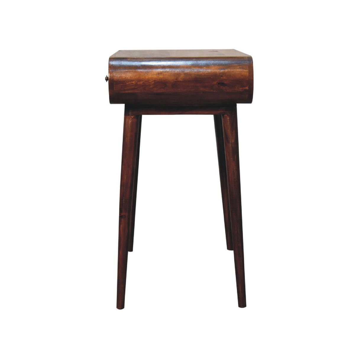 Solid Mango Wood Console Table Open With 2 Drawers - London