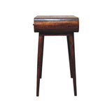 Solid Mango Wood Console Table Open With 2 Drawers - London