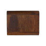 Solid Mango Wood Console Table Open Floating With 2 Drawers - Hereford