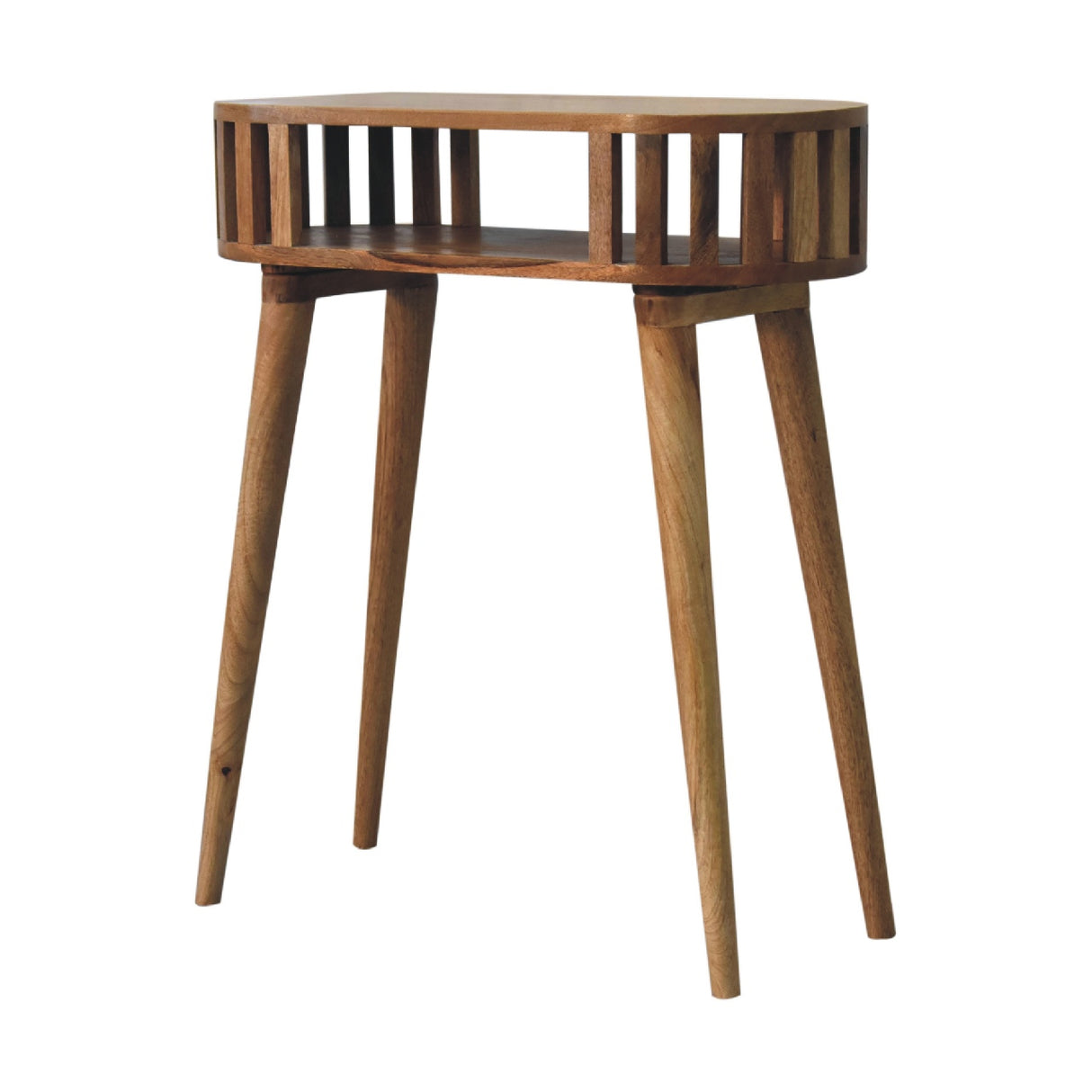 Solid Mango Wood Console Table Rectangular - Ariella