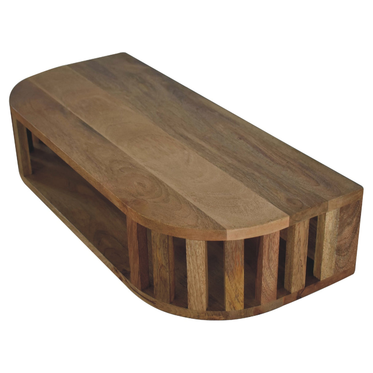 Solid Mango Wood Console Table Wall Mounted - Ariella