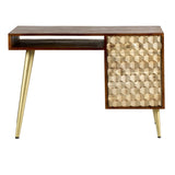Solid Mango Wood Desk for Home And Office - Edison