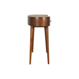Solid Mango Wood Desk for Home in Wave Shape - Birmingham