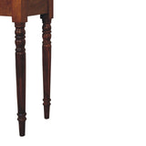 Solid Mango Wood Desk for Home With Turned Leg - Birmingham