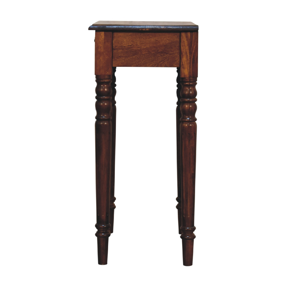 Solid Mango Wood Desk for Home With Turned Leg - Birmingham