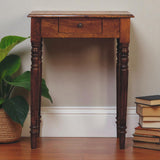 Solid Mango Wood Desk for Home With Turned Leg - Birmingham