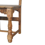Solid Mango Wood Dining Chairs in Set of 2 - Granary