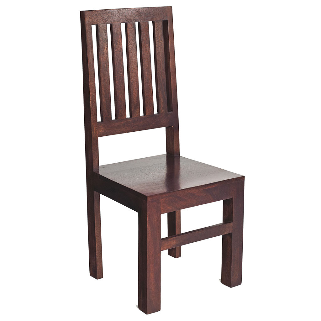 Solid Mango Wood Dining Chairs in Set Of 2 - Toko