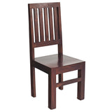 Solid Mango Wood Dining Chairs in Set Of 2 - Toko