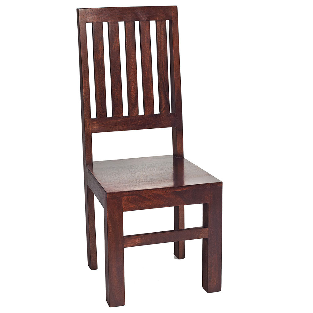 Solid Mango Wood Dining Chairs in Set Of 2 - Toko