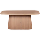 Solid Mango Wood Dining Table for 6 to 8 People Rectangular - Indus
