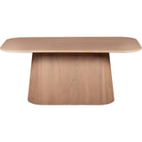 Solid Mango Wood Dining Table for 6 to 8 People Rectangular - Indus