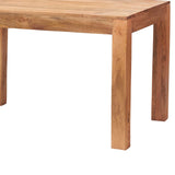 Solid Mango Wood Dining Table for 4 People - Toko