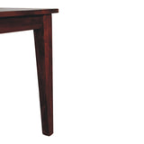 Solid Mango Wood Dining Table for 4 to 6 People Rectangular - Birmingham