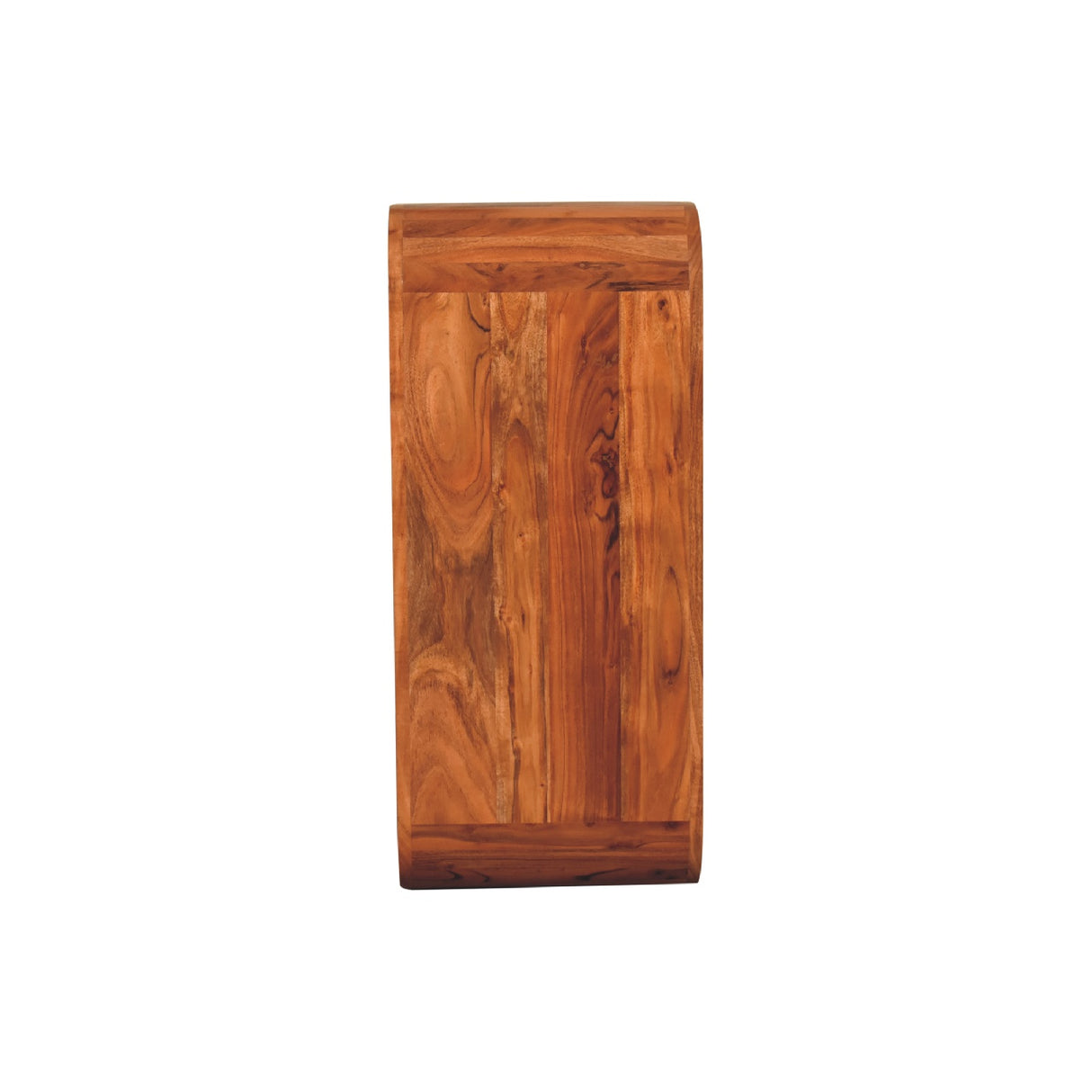 Solid Mango Wood Shelving Unit With 6 Open Compartments - Darcy