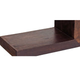 Solid Mango Wood Side Table S Shaped - Toko