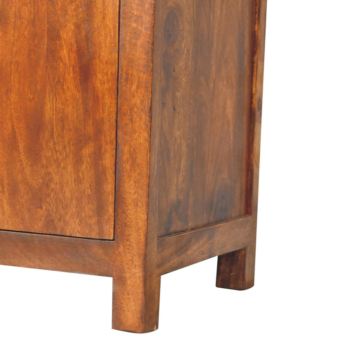 Solid Mango Wood Sideboard With 2 Doors And 4 Drawers - Aspen