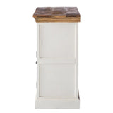 Solid Mango Wood Sideboard With 2 Doors And 1 Drawer - Alfie