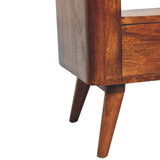 Solid Mango Wood TV Stand With 2 Drawers - Bera