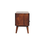 Solid Mango Wood TV Stand With 2 Drawers - Bera