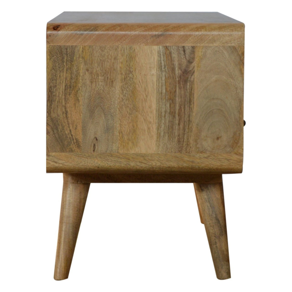Solid Mango Wood TV Stand With 2 Drawers - Coventry