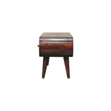 Solid Mango Wood TV Stand With 2 Drawers - London
