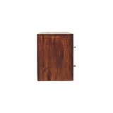 Solid Mango Wood TV Stand With 4 Drawers - Luca