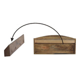 Solid Mango Wood Wall Shelf - Larissa