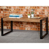 Solid Reclaimed Wood Coffee Table - Cosmo Industrial